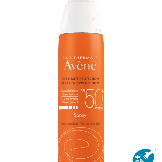 Eau Thermale Avene Suncare Brand Website Spray 50 Very High Protection 200ml Skin Protect Ocean Respect Packshot