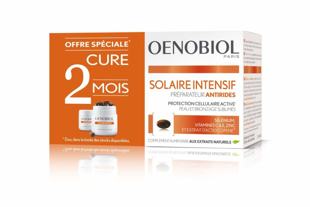 Oenobiol Solaire Intensif Anti Âge 60 Capsules Parapharmacie Henry