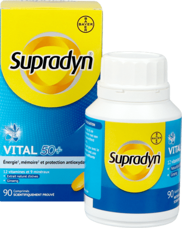 supradyn vital 50+ 90 comprimÉs