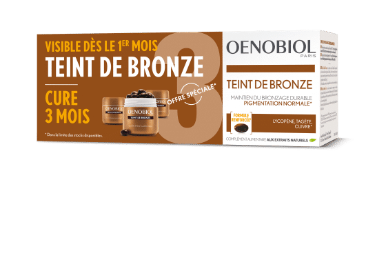 oenobiol teint de bronze 3 mois