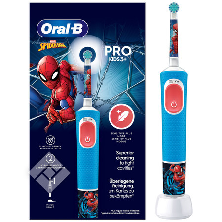 oral b vitality pro kids spiderman
