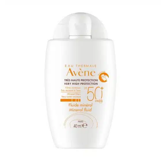 avene solaire spf50+ fluide mineral 40ml