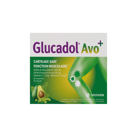 glucadol avo+ 84 comprimes + 84 gelules