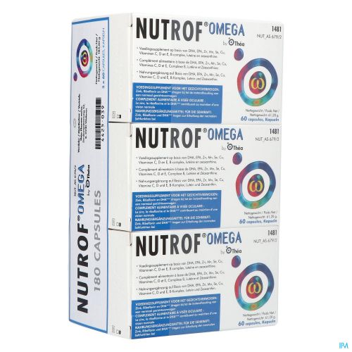 nutrof omega yeux 180 capsules