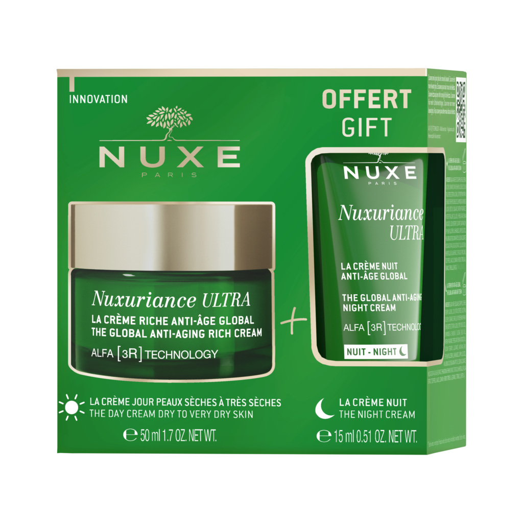 nuxe nuxuriance ultra kit anti Âge peaux seches