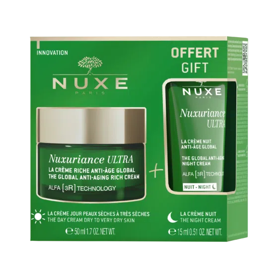 nuxe nuxuriance ultra kit anti Âge peaux seches