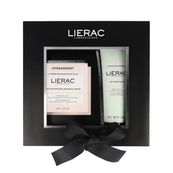 lierac coffret noËl crÈme hydratation eclat + masque gommant