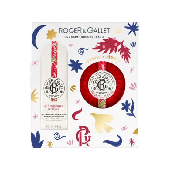 roger & gallet coffret noËl eau parfumÉe gingembre rouge 30ml + savon 100gr