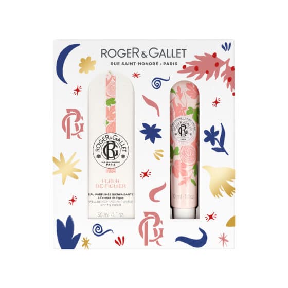 roger & gallet coffret noËl eau parfumÉe fleur de figuier 30ml + crÈme mains 30ml