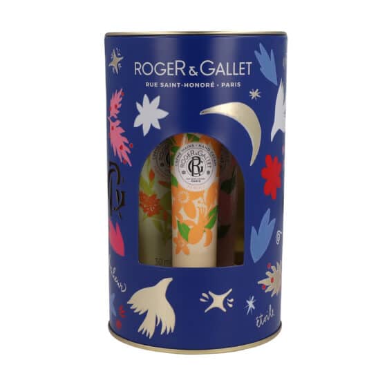 roger & gallet coffret noËl 3 crÈmes mains bienfaisantes