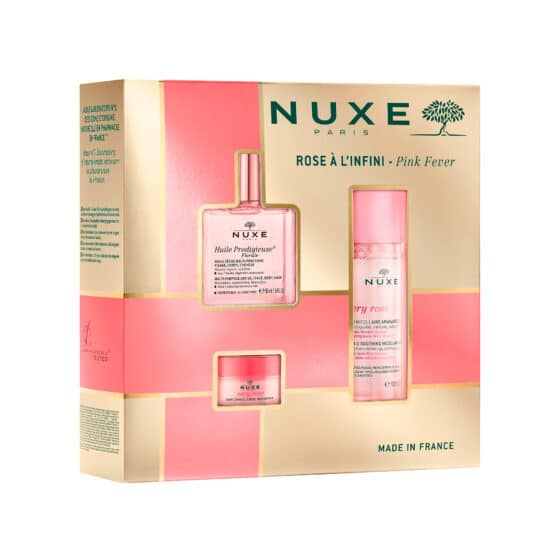 nuxe coffret noËl prodigieux rose À l'infini