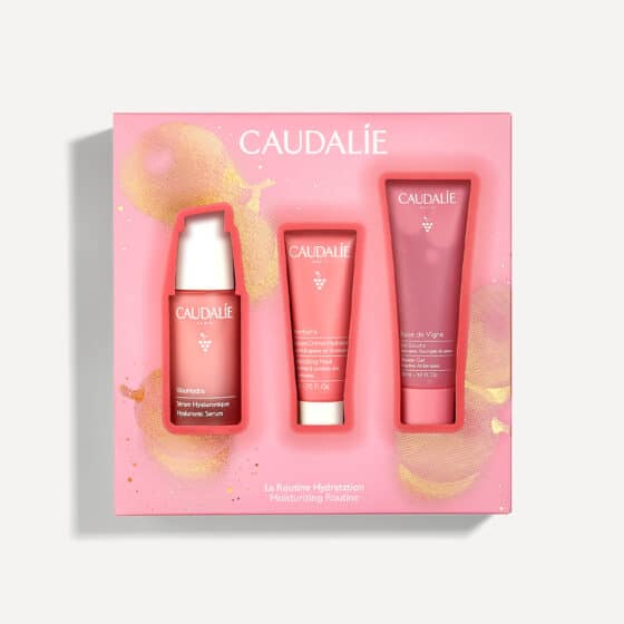 caudalie coffret noËl la routine hydratation