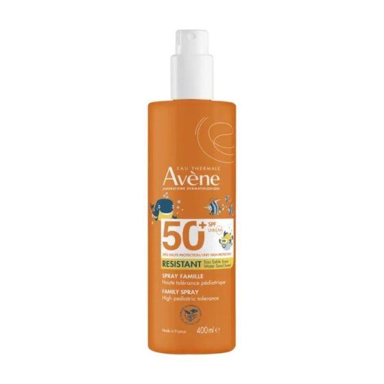 avene so spf50+ spray famille 400ml