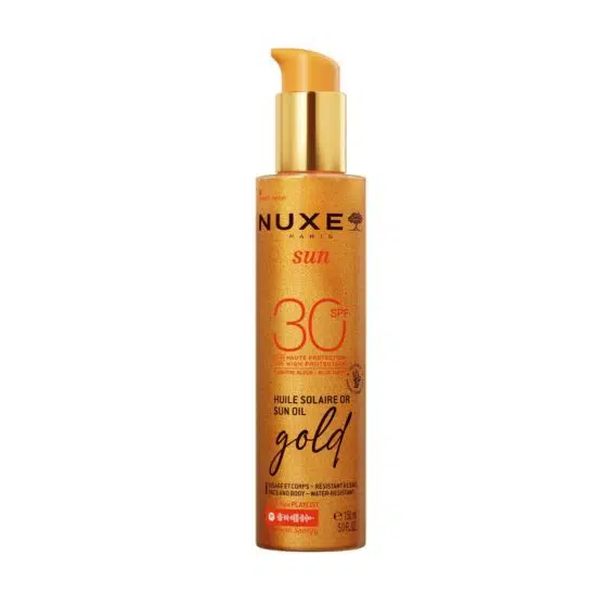 nuxe sun huile solaire or spf30 150ml