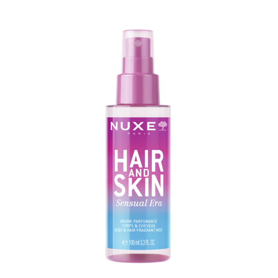 nuxe hair & body mist happy in pink 100ml